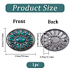 Alloy Belt Buckles BUTT-WH0031-05B-2