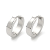 304 Stainless Steel Hoop Earrings for Women EJEW-C096-62P-2