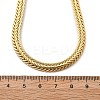 Brass Wheat Chain Necklaces for Women NJEW-B126-02G-5