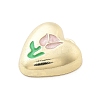 Alloy Enamel Pendants ENAM-F151-01G-05-2