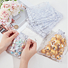 80Pcs 2 Styles Heart Printed Organza Bags OP-BBC0001-04A-3