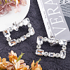 2Pcs Alloy Rhinestone Shoe Decoration AJEW-GF0008-72-4