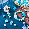 Food Grade Eco-Friendly Silicone Focal Beads SIL-TA0002-67-8