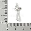 Brass Micro Pave Cubic Zirconia Pendants KK-M326-04P-3