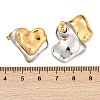 304 Stainless Steel Stud Earrings EJEW-U045-04A-GP-5