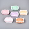 Opaque Resin Rattan Basket Display Decorations DJEW-T001-02M-1
