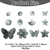 60G Transparent Acrylic Beads OACR-FS0001-90D-4