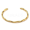 Ion Plating(IP) 304 Stainless Steel Cuff Bangles BJEW-H323-01G-6