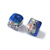 Baking Paint Handmade Gold Sand Lampwork Beads LAMP-P072-01B-03-2
