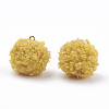 Handmade Cloth Fabric Covered Pendants LS-WOVE-N006-16K-2