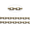 Brass Cable Chains CHC035Y-01-AB-1