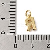 Rack Plating Brass with ABS Plastic Imitation Pearl Charms KK-B092-30R-G-3