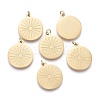 Ion Plating(IP) 316 Surgical Stainless Steel Pendants STAS-H100-37G-2