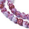 Natural Persian Jade Beads Strands G-E531-C-08-3