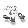 Tarnish Resistant 304 Stainless Steel Curb Chain Extender STAS-K195-21P-02-2