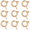20Pcs Eco-friendly Brass Spring Ring Clasps KK-BBC0027-69B-G-7