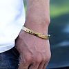 201 Stainless Steel Plain Bangles LH4419-2-1