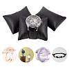 Imitation Leather Bracelet/Watch Pillow Jewelry Displays BDIS-WH0003-02-5