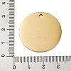 201 Stainless Steel Pendants STAS-R002-01G-12-3