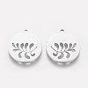 Non-Tarnish 201 Stainless Steel Pendants STAS-Q201-T406-2