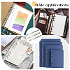 Iron Notebook 3-Ring Loose Leaf Book Binder Hinged Clamp LS-FIND-WH20007-15D-P-5