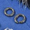 Snake Ring 316 Surgical Stainless Steel Hoop Nose Rings EJEW-G416-19A-AS-3
