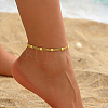 Brass Multi-layered Fashionable Anklets for Women RX8462-3