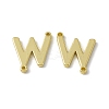 Rack Plating Brass Connector Charms KK-C007-38G-W-2