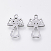 Tarnish Resistant 201 Stainless Steel Pendants STAS-S110-061P-1