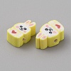 Cartoon Handmade Polymer Clay Beads CLAY-WH0011-03C-2