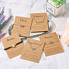 120Pcs 12 Styles 12 Constellation Theme Cardboard Jewelry Display Cards AJEW-FW0001-02-7