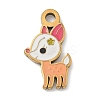 304 Stainless Steel Enamel Pendants STAS-G374-01G-04-1