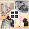 14Pcs 4 Styles Square Cloth Packing Pouches for Shoes ABAG-PH0001-60A-5