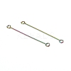 Ion Plating(IP) 304 Stainless Steel Eye Pins LS-STAS-I141-01A-M-2