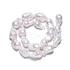 Natural Baroque Pearl Keshi Pearl Beads Strands PEAR-S019-02C-02-3