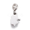 Non-Tarnish 304 Stainless Steel Charms STAS-F259-024P-2