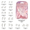2 Pairs Alloy Stud Earrings for Women EJEW-FS0001-27G-6