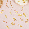60Pcs 4 Style Alloy Charms FIND-BBC0004-25-7