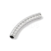 304 Stainless Steel Curved Tube Beads STAS-M071-03J-P-3