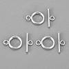 304 Stainless Steel Toggle Clasps X-STAS-H380-05S-2