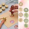 CRASPIRE Sealing Wax Particles Kits for Retro Seal Stamp DIY-CP0004-11-4