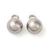 201 Stainless Steel Charms STAS-A093-01E-P-1-1