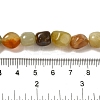 Natural Xiuyan Jade Beads Strands G-B078-D19-01-4