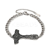 304 Stainless Steel Enamel Link Bracelets LS-BJEW-P356-01A-P-4