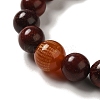 Wood Bead Bracelets BJEW-B080-26-2
