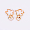 Iron Swivel Lobster Clasps KS-TAC0003-09KCG-1