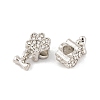 Rack Plating Alloy Rhinestone European Dangle Charms FIND-C055-19P-01-2