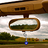 2Pcs Blue Evil Eye Car Hanging Ornament HJEW-DC0001-12-5