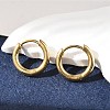 Ion Plating(IP) 304 Stainless Steel Hoop Earrings EJEW-P177-G-06-1