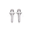 Tibetan Style Alloy Pendants TIBE-S108-108T-AS-RS-1